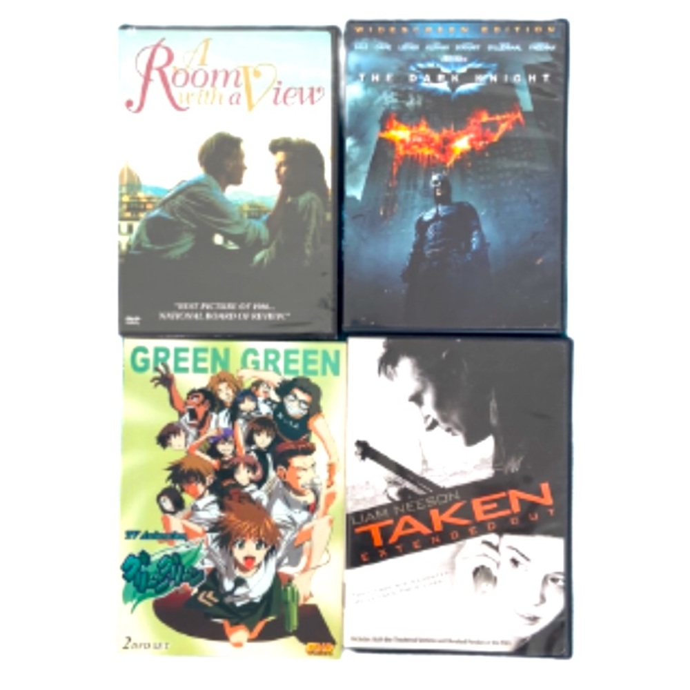 4 DVD movies